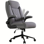Silla de oficina ejecutiva, silla de oficina en casa grande y alta de alta resistencia para 226.8 kg, soporte ergonómico para cuello, espalda y cintura, rueda silenciosa de cinco patas, adecuada para escritorio de computadora en casa, escritorio