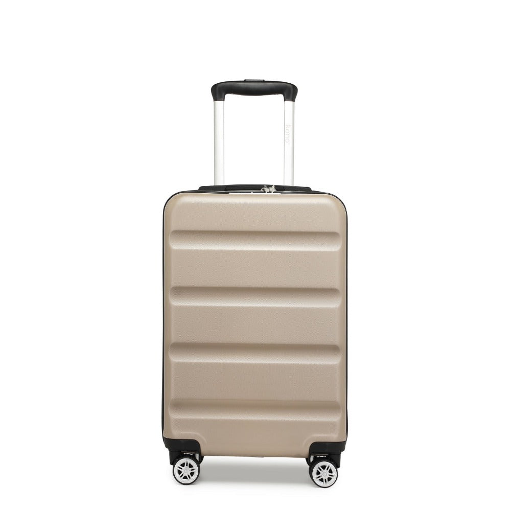 Maleta de 20 pulgadas de carcasa dura 4 ruedas Maleta de viaje Equipaje de cabina Estuche expandible