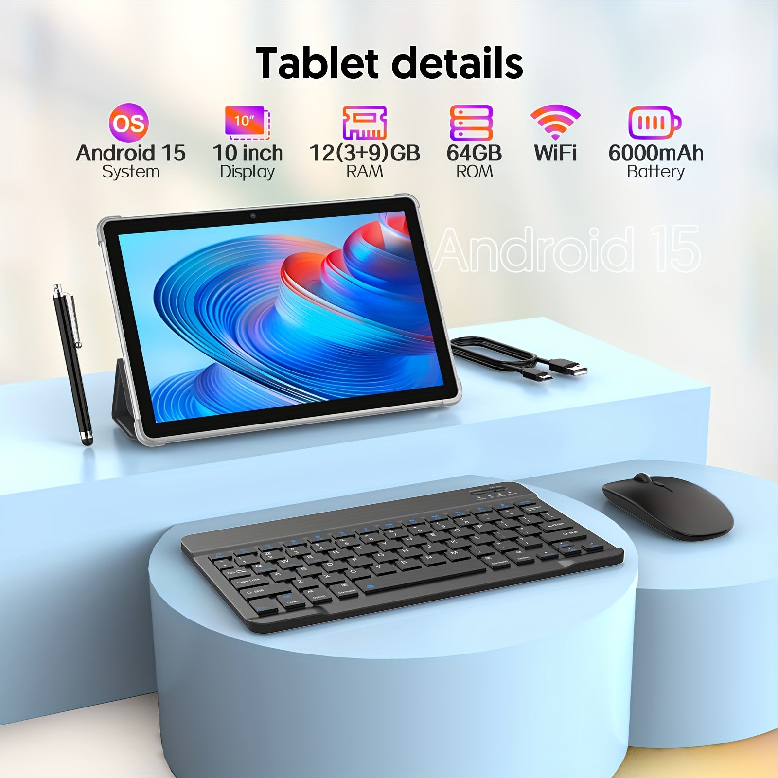 Tablet Android | Estudio trabajo entretenimiento y viajes