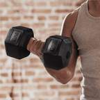 Juego de 2 Mancuernas Costoffs, Mancuernas de Hierro Fundido Hexagonales para Aeróbica, Gimnasia y Entrenamiento de Fitness
