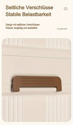 Armario de almacenamiento plegable extragrande de 74 cm, organizador apilable de 3/4/5 niveles con ruedas, puertas transparentes, manijas en tono dorado y cierre magnético para el hogar, oficina, cocina, baño y despensa