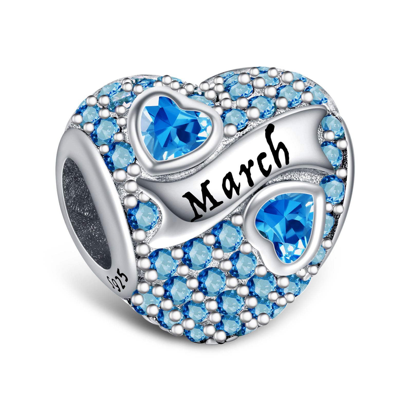 1pc Pulsera Collar Dije de Plata de Ley 925 Regalo de Boda Día de San Valentín Día de la Madre Navidad Joyería para Esposa, Mamá, Hermana, Familia, Novias