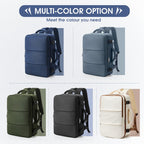 Mochila de Viaje 40X30X20 CM, Dimensiones Ryanair 40X30X20 CM Mochila de Cabina/Mochila de Equipaje/Mochila de Aviación, Convertible de Mano, Ligera Ideal para Viajes Cortos, Se Adapta Fácilmente Debajo de los Asientos, Mochila Portátil para Laptop de 14"