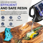 Kit FUNEPOXY 2L/4L/6L/8L/10/12L/14/16 Kits de Resina Epoxi - Kit de Resina y Endurecedor Cristalino, Recubrimiento de Fundición sin Burbujas para Mesas de Río, Fundición Artística, Proyectos de Joyería, Manualidades para Vasos, Moldes, Pintura Artística