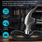 SUNLU Filamento PETG de Alta Velocidad, Filamento PETG para Impresión 3D, Menos Desprendimientos, Buena Adhesión de Capas, Alta Resistencia a la Tracción, Soporte para Impresión de Alta Velocidad de 50-600 mm/s, 3kg (6.6lbs)