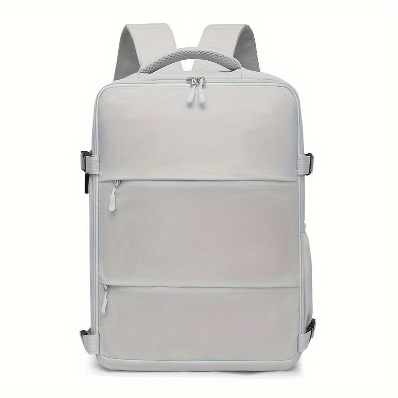 Mochila de Viaje Versátil para Mujer, Bolso Casual Estiloso y Multifuncional para Laptop, Mochila Deportiva para Exteriores con Compartimento para Zapatos