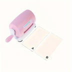1/2 Juego de Placas Acrílicas Transparentes para Cortar A & B - Ideales para Troquelado y Repujado DIY, Compatible con Máquinas Craft Buddy Serie 838S y Similares con Ancho de Boca Abierta de 3 Pulgadas/7.7 cm - Duraderas y Fáciles de Usar para Creaciones