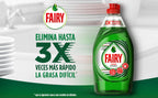 FAIRY Maxi Poder Duplo 900 ml Lavavajillas Liquido a Mano 2x450 ml Con Poder Antigrasa, Limpieza Facil Platos, Ollas Y Sartenes Mas Grasientas