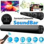 Barra de sonido para TV para cine en casa juegos y música | Inalámbrico y Control Remoto