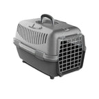 GREATOOL Transportin Gato Perro Pequeño, 48 x 32 x 32cm, Transportin para Gatos Perro Portátil y Transpirable, Mascotas Perros Gatos Accesorios, Transportín de Plástico