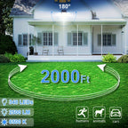 Juego de 2/4 piezas de luz solar para exterior, luz solar con sensor de movimiento de 348 LED y control remoto, luz de pared solar con 3 modos de iluminación, reflector de seguridad de gran angular de 270°, para porche, patio, jardín, garaje, pasillo, ter