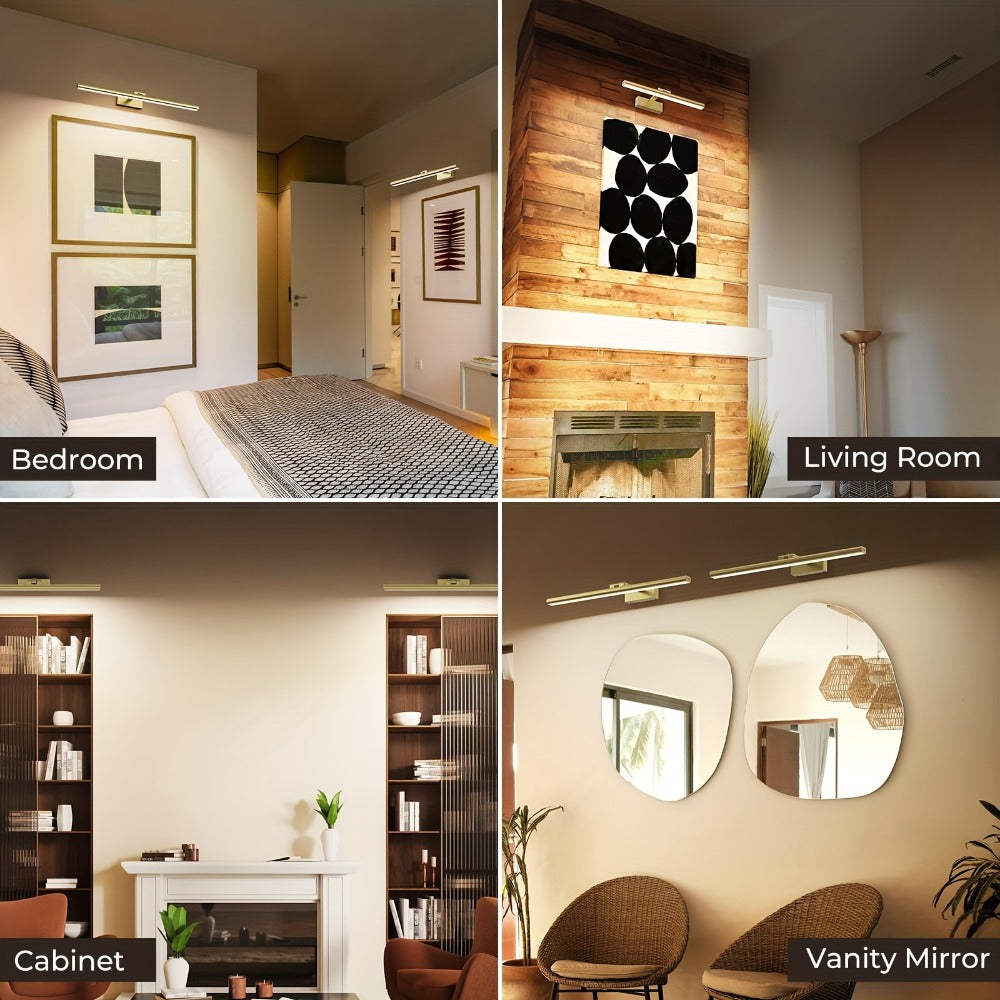Luz LED regulable para tocador 40 cm | Baño, fotografía y maquillaje
