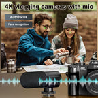 Cámara digital 4K | Fotografía vlogging viajes y creación de contenido
