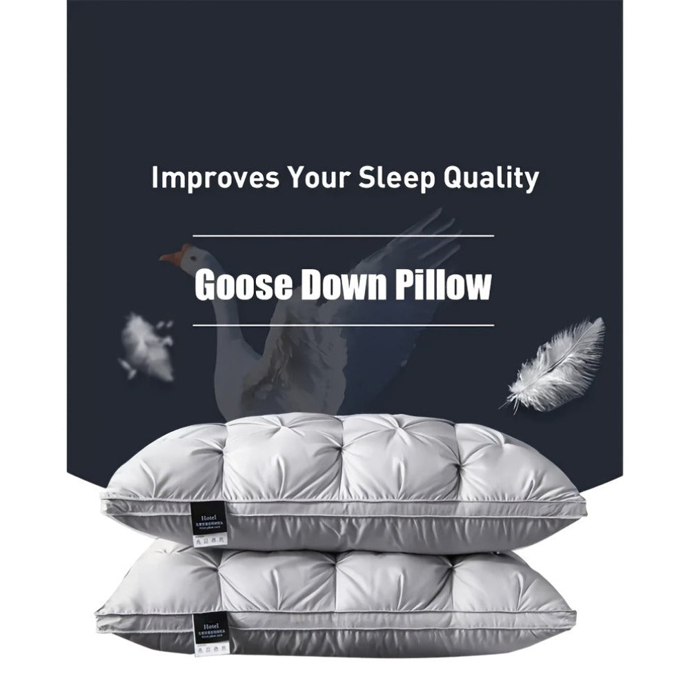 Almohada Premium Hotel Honghu, Material de Fibra Coreana Mejorado, Suavidad de Cinco Estrellas