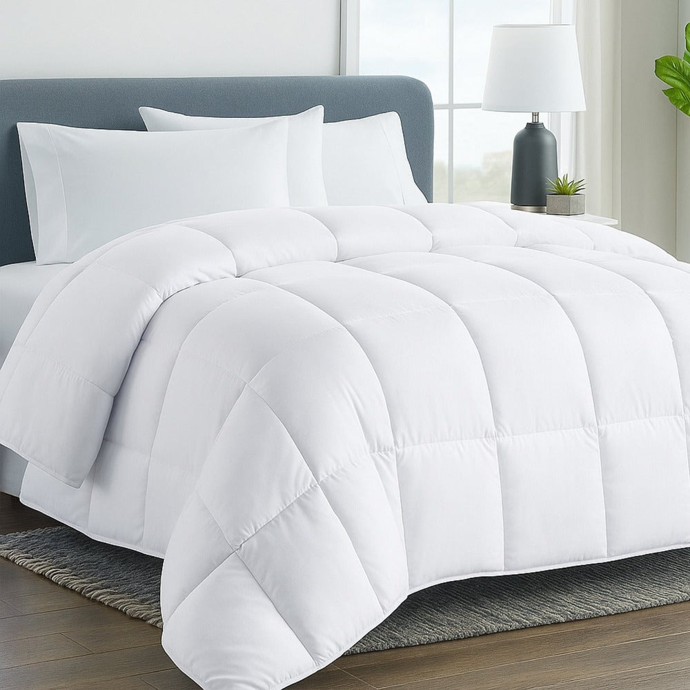 Edredón Nórdico Otoño-Invierno 300g, Fibra Suave Tacto Plumón, Relleno para Cama 90-180cm