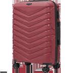 Opciones de equipaje / Polipropileno TSA / 28" 24" 20" 18" pulgadas / Dimensiones aproximadamente 75 x 50 x 30 cm o 68 x 41 x 25 cm o tamaño de cabina 55 x 40 x 20 cm o equipaje de mano 50 x 34 x 18 cm con ruedas desmontables / Equipaje de mano ABS+ de al
