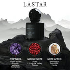 Fragancia Duradera para Hombre con un Aroma Fresco de Limón, Combinada con Patchouli Clásico y Ámbar, Mascar eficazmente los Olores y Proporciona Frescura Duradera. Ideal para Uso Diario, Fiestas, Viajes y Como Regalo para Cumpleaños o Días Festivos como