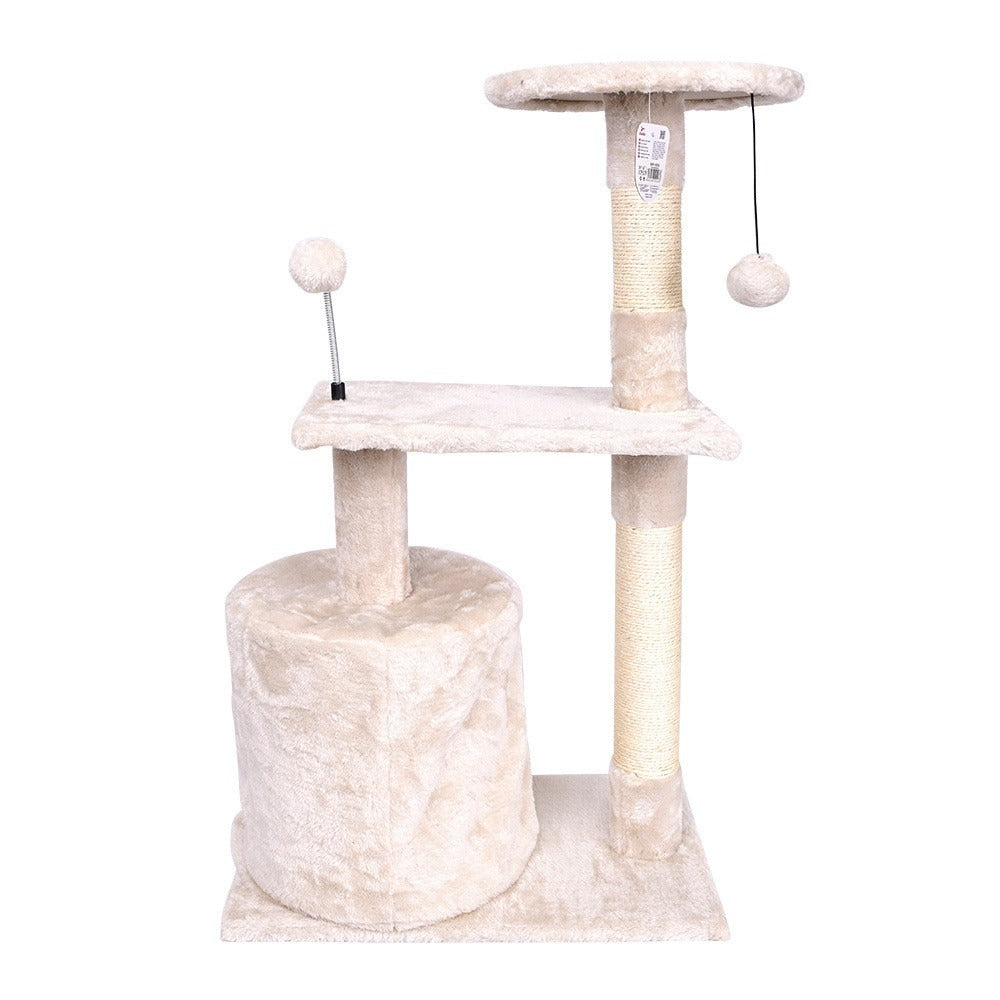 Arobol rascador para Gatos Rascador para Gato Postes rascador para Gatos Grande 105x40x40cm Varias Niveles