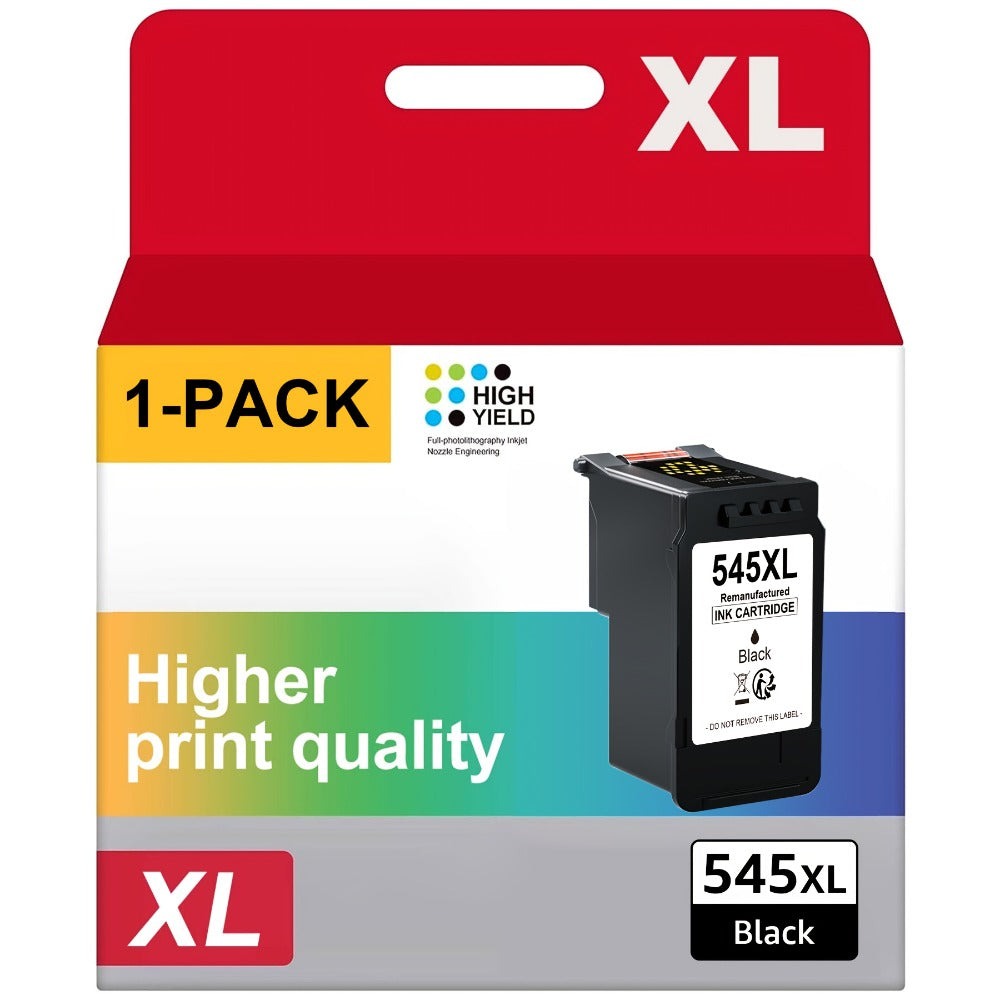 Cartucho de Tinta Compatible para Canon PG-545XL/CL-546XL - Multipack de Alto Rendimiento XL - Reemplazo Compatible para Pixma MX495, TR4550, MG2550s, TS3150, MG3050 y Más - Compatible con Impresoras Canon ()