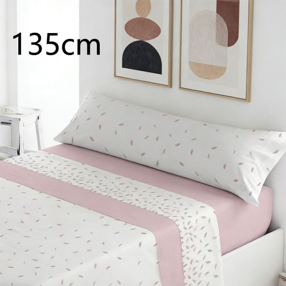 Juego de ropa de cama (Sábana ajustable, Cubrecama, Funda de almohada) | Juego de sábanas estampadas de 3 piezas | Primavera/Verano | Múltiples estilos | Tejido suave | 180cm - Múltiples tamaños disponibles