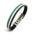 Pulsera de Piel Bandera Extremeña | Complementos de Moda | Regalos Originales y Exclusivos