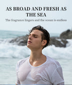 Colonia para Hombres Ocean, Fragancia Exclusiva de Océano, La Combinación Perfecta de Brisa Marina Fresca y Aroma de Madera, Ideal para Citas y Uso Diario, Muestra el Encanto Profundo del Hombre, Frescura Duradera, Caja de Regalo, Excelente Regalo para el