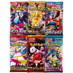 Paquetes de 3 Original Pokémon Booster Japonés – Últimas Tarjetas Coleccionables de la Serie