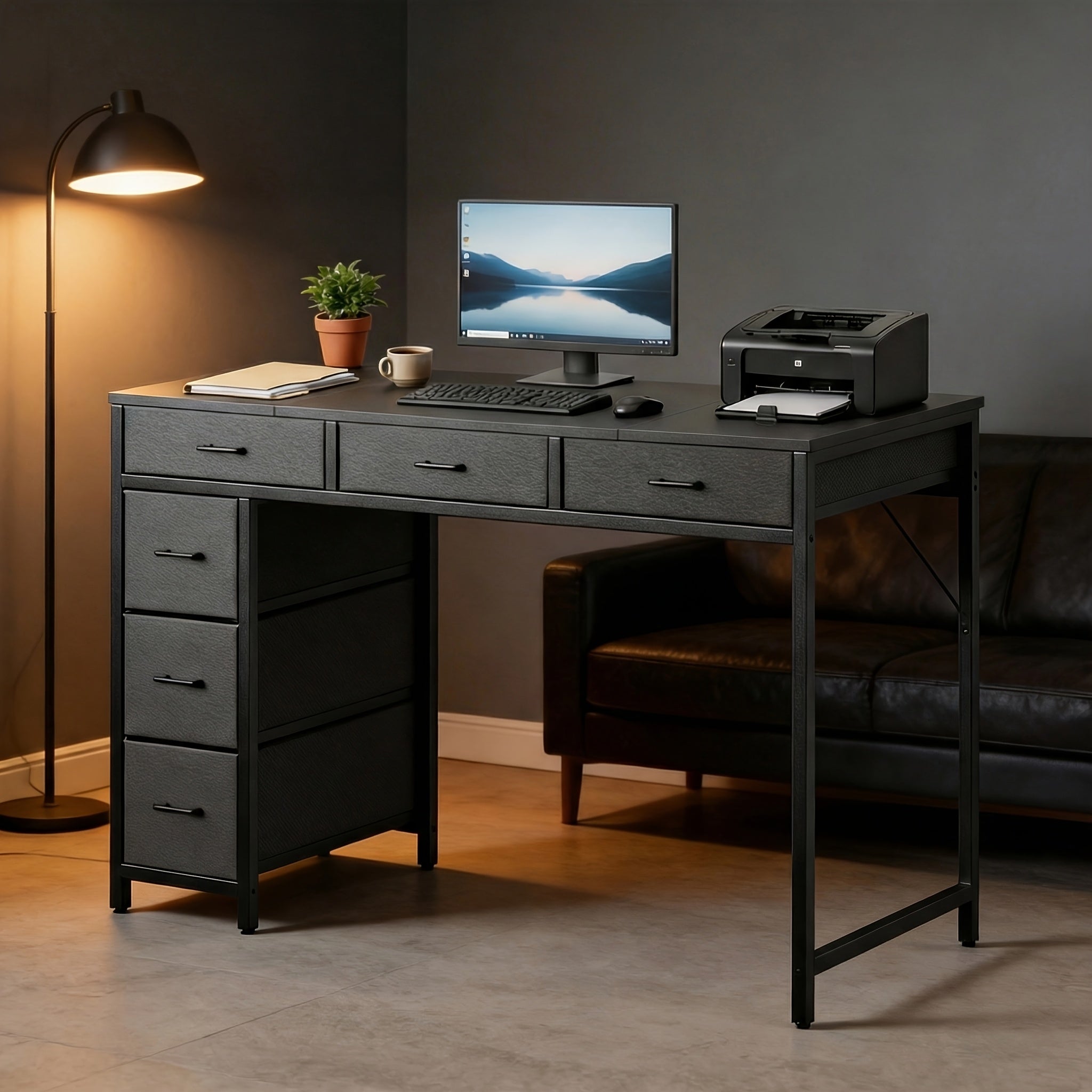 Escritorio para teletrabajo y estudio | 119.99 cm