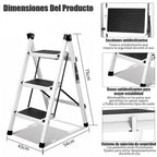 VORTEX Escalera plegable doméstica de acero aleado antideslizante