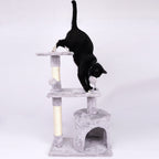 Arobol rascador para Gatos Rascador para Gato Postes rascador para Gatos Grande 105x40x40cm Varias Niveles