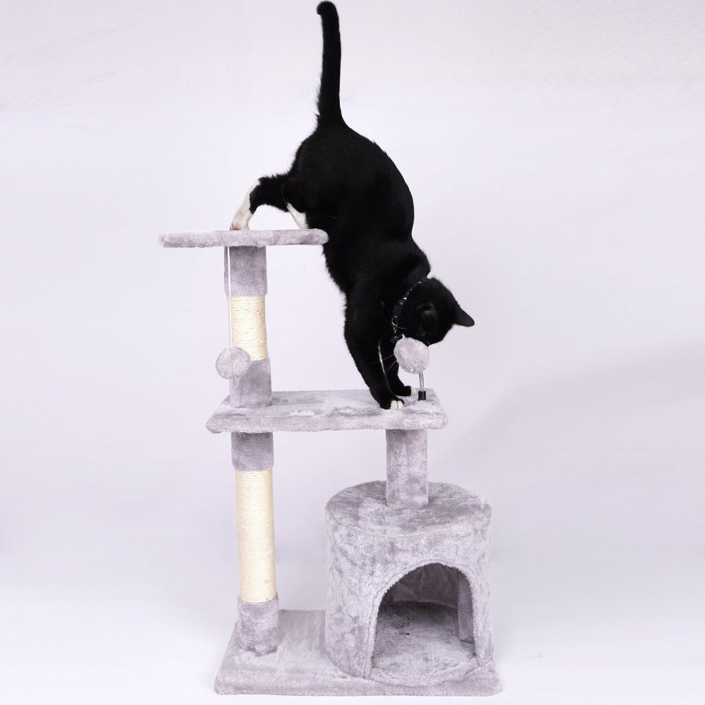 Arobol rascador para Gatos Rascador para Gato Postes rascador para Gatos Grande 105x40x40cm Varias Niveles