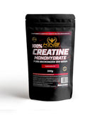 King Nutrition Creatina Monohidrato 100% Pura | 300GR | 100 Tomas | Micronizada 200Mesh Sin Sabor | No-gmo | Vegano | Sin Lactosa | Incluye Dosificador