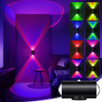 1pc O 2pcs O 4pcs Luz Nocturna con Sensor de Inducción RGB con Cable USB, Batería Grande de 1500Mah, Modo de Luz Constante e Inducción, Utilizada para Interiores, Cocina, Dormitorio, Escaleras, Etc.