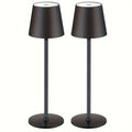 Lámpara de mesa para iluminación de dormitorio y escritorio | 2 L y Metal