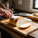 Juego de cuchillos de cocina | Juego de 9 cuchillos de cocina con soporte, cuchillos de acero inoxidable, resistentes y duraderos, juego de