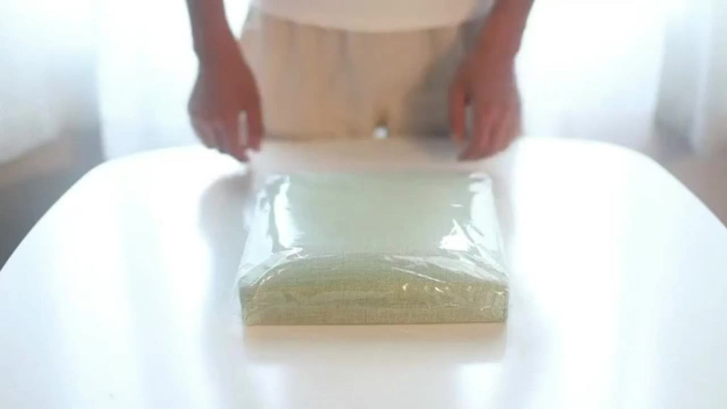 Reposapiés otomano de almacenamiento, taburete plegable para pies, caja de almacenamiento, taburete para el hogar, taburete para pies, banco, caja grande para guardar ropa de lino
