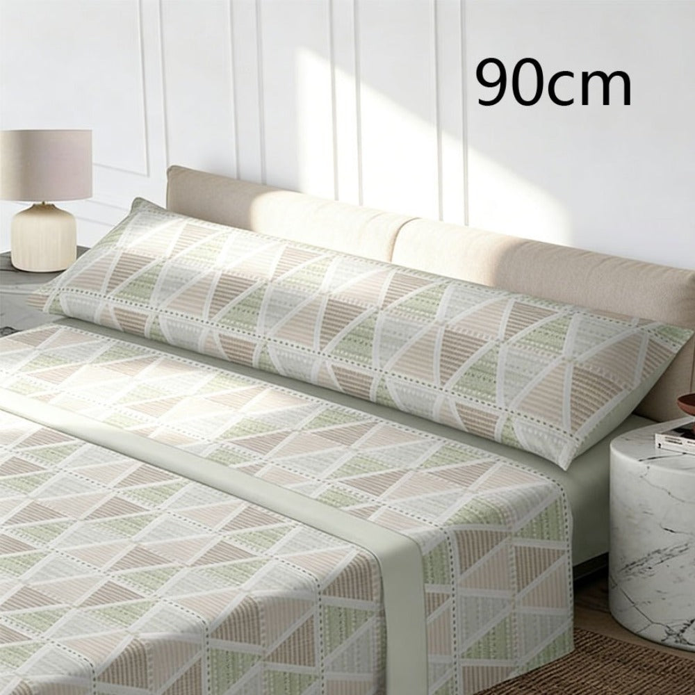 Juego de cama de tres piezas apto para todas las estaciones, que incluye una sábana, una sábana ajustable y fundas de almohada. Medidas: 90 cm, 105 cm, 135 cm, 150 cm y 180 cm.