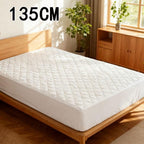 Protector De Colchón, Funda De Colchón Grande De Varios Tamaños, Impermeable, Transpirable, Suave, Impresa, Lavable A Máquina, Blanco