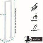 Barandillas de escaleras interiores, barandillas en forma de U para escaleras, barandillas exteriores, barandillas para escaleras, barandillas industriales antideslizantes de seguridad, elegantes y sencillas, para escaleras, porche y jardín