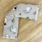 Bolsas térmicas de semillas para microondas, tamaño 50×12 cm, bolsas multifuncionales de terapia fría y calor, aptas para calentar en microondas y enfriar en nevera.