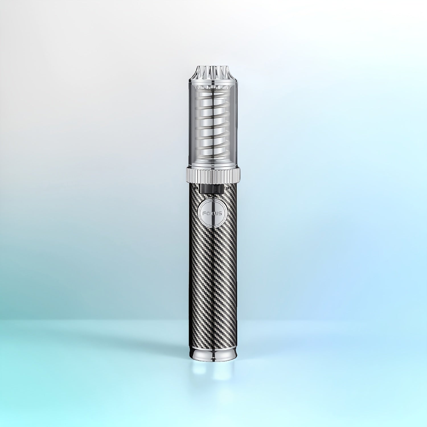 Encendedor recargable | Encendedor de metal (Quemador no incluido), diseño potente de salida de chorro de vórtice visible grande, encendedor