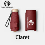 Paraguas plegable compacto de 1 pieza, disponible en 11 colores, paraguas de viaje, paraguas portátil ligero, miniparaguas de sol de moda para hombre, paraguas de viaje de bolsillo, regalo para mujer