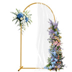 Arco metálico para globos y flores para bodas, cumpleaños y graduaciones