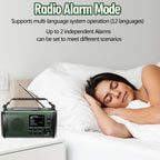 Radio de emergencia portátil | Camping supervivencia y cortes de energía