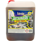 KIMIA - Quita Grasas Extra Fuerte 5L | Quitagrasas Concentrado | Desengrasante Profesional | Potente y Versátil | Desengrasante para Diversas Superficies | Alta Eficacia