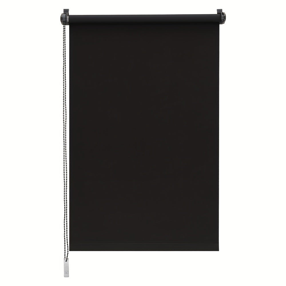 Persiana Blackout Sekey sin perforaciones, fijación con abrazadera, 55 cm de ancho, persiana lateral, protección contra el calor, pantalla de privacidad y protección solar, montaje en pared, montaje en techo, persiana con abrazadera para ventanas y puerta