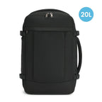 Bolso de Cabina de 20L con Medidas de 40X20X25, Aprobado para Uso Debajo del Asiento en Aviones, con Organizador de 13 Bolsillos, Adecuado Tanto para Hombres Como para Mujeres, Ideal para Viajes de Negocios