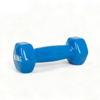 Mancuernas lisas, mancuernas de mano, equipo de fitness, ejercicio de fuerza de brazos, adecuadas para fitness en casa, gimnasio, azul, 0,5 kg, 1 kg, 1,5 kg, 2 kg, 3 kg.
