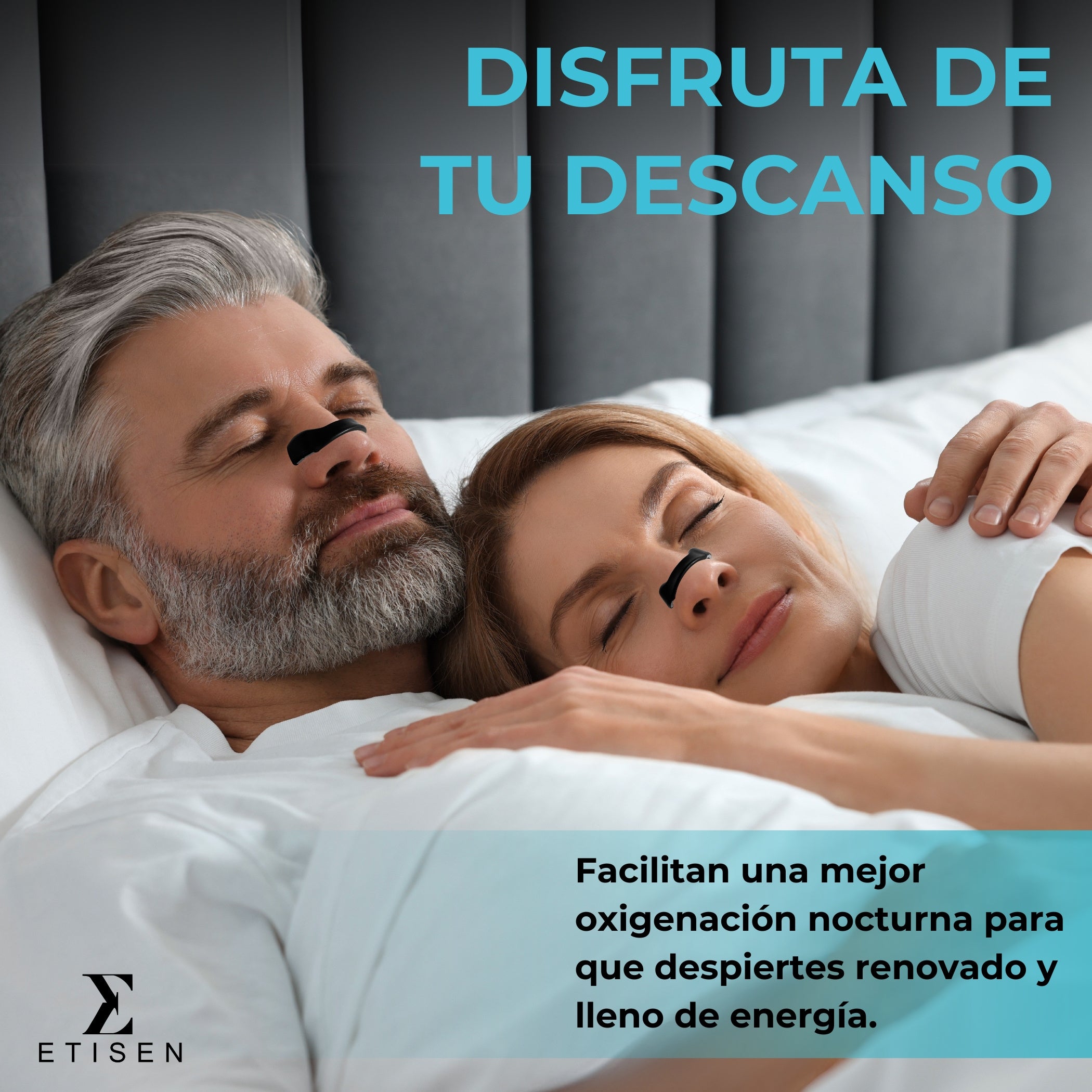 ETISEN, Tiras nasales magneticas, +60 parches, Ayudan a respirar mejor por la nariz, Tiras nasales antironquidos, Dilatador nasal magnetico, Guía de uso, Tiras nasales deportivas, Hipoalergénicos