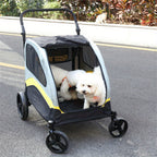 Cochecito plegable para perros para paseos y viajes con mascotas